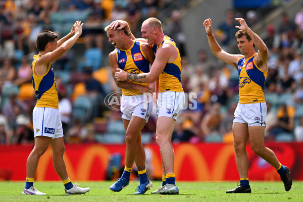 AFL 2025 Round 02 - Brisbane v West Coast - A-58034702