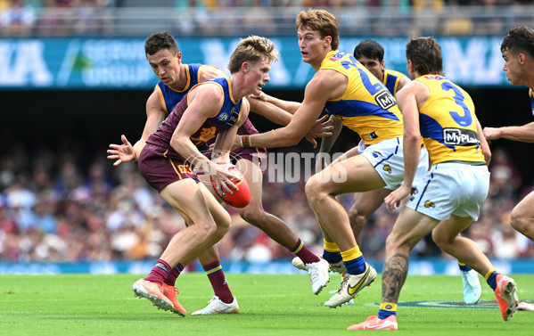 AFL 2025 Round 02 - Brisbane v West Coast - A-58034755
