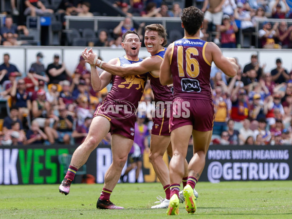 AFL 2025 Round 02 - Brisbane v West Coast - A-58034907