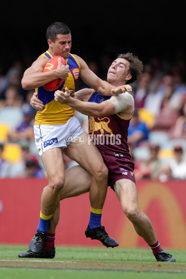 AFL 2025 Round 02 - Brisbane v West Coast - A-58034945