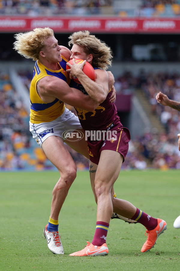 AFL 2025 Round 02 - Brisbane v West Coast - A-58034970