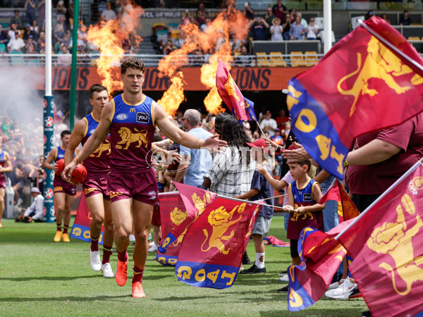 AFL 2025 Round 02 - Brisbane v West Coast - A-58037152