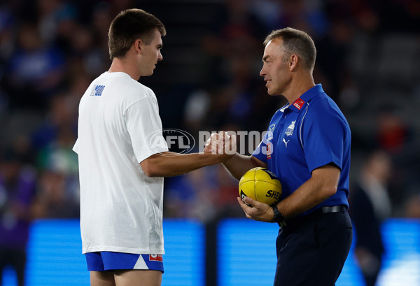AFL 2025 Round 02 - North Melbourne v Melbourne - A-58037172
