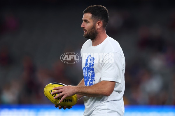AFL 2025 Round 02 - North Melbourne v Melbourne - A-58037176