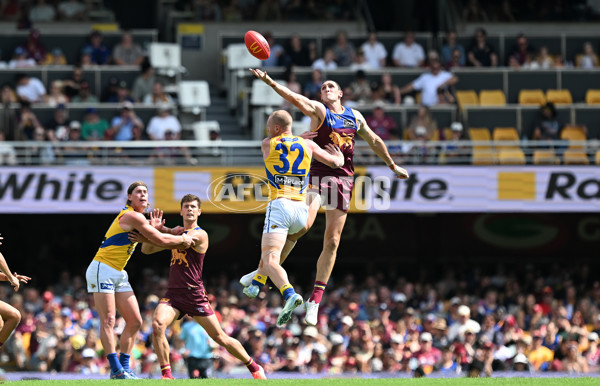 AFL 2025 Round 02 - Brisbane v West Coast - A-58037188