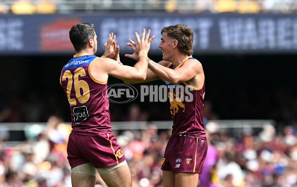 AFL 2025 Round 02 - Brisbane v West Coast - A-58037202