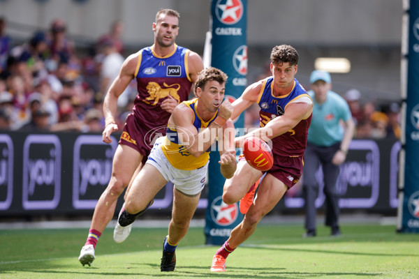 AFL 2025 Round 02 - Brisbane v West Coast - A-58037203