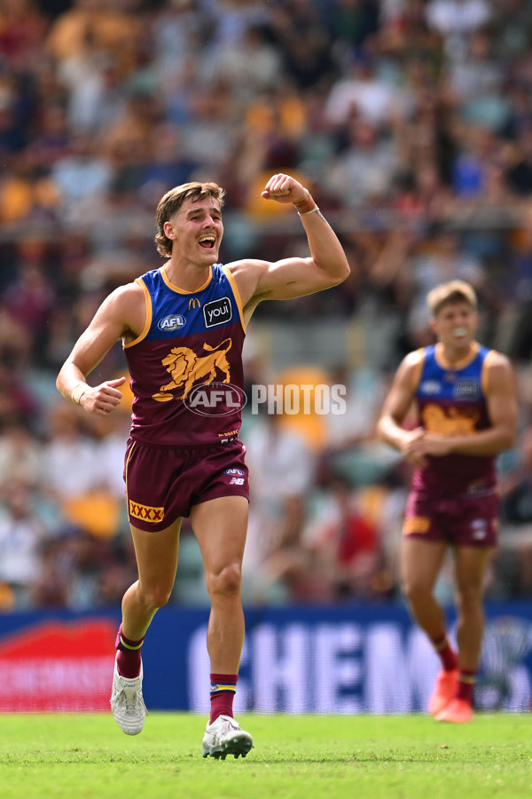 AFL 2025 Round 02 - Brisbane v West Coast - A-58037212