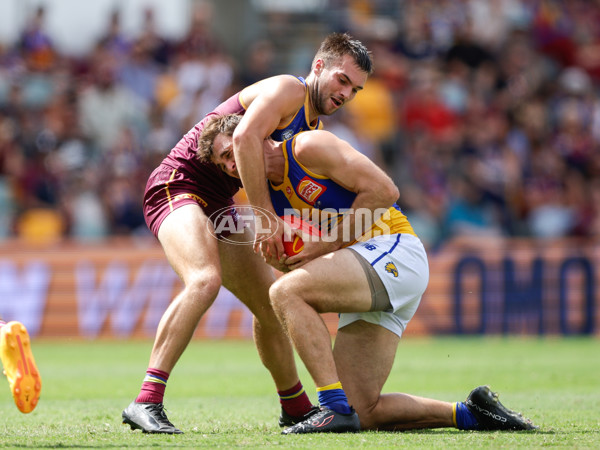 AFL 2025 Round 02 - Brisbane v West Coast - A-58037774