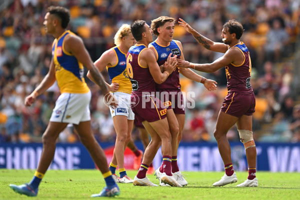 AFL 2025 Round 02 - Brisbane v West Coast - A-58037793
