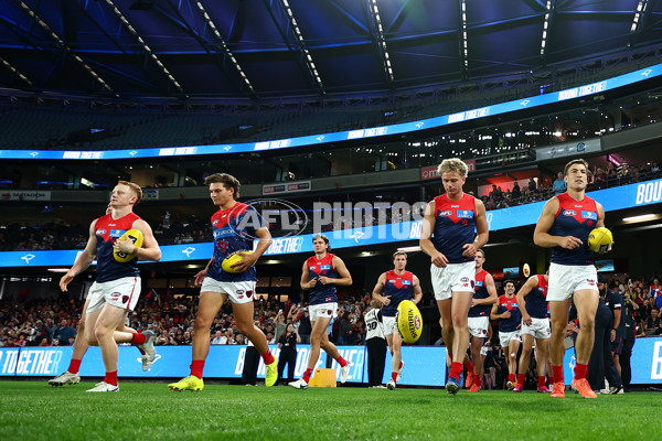 AFL 2025 Round 02 - North Melbourne v Melbourne - A-58037795