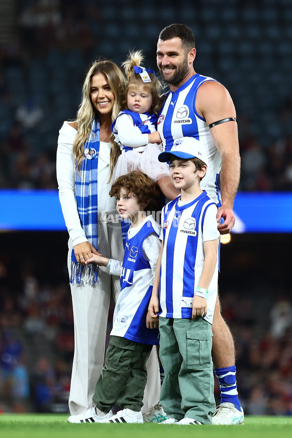 AFL 2025 Round 02 - North Melbourne v Melbourne - A-58037807