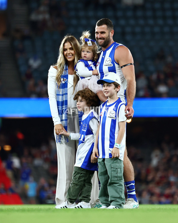 AFL 2025 Round 02 - North Melbourne v Melbourne - A-58037808