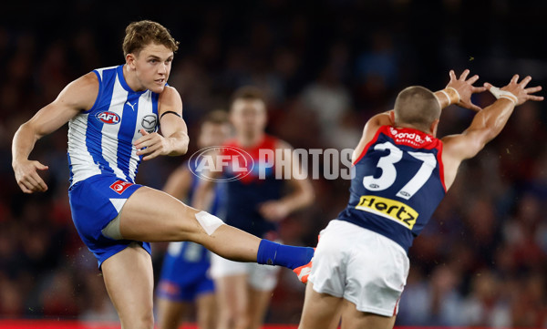AFL 2025 Round 02 - North Melbourne v Melbourne - A-58037809