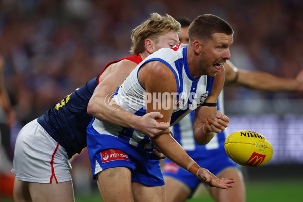 AFL 2025 Round 02 - North Melbourne v Melbourne - A-58037815