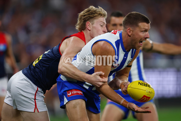 AFL 2025 Round 02 - North Melbourne v Melbourne - A-58037816