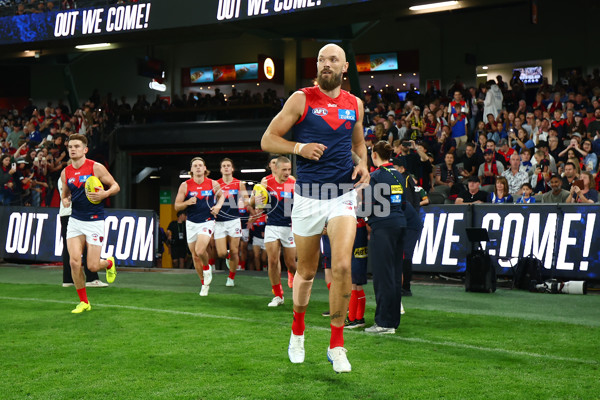 AFL 2025 Round 02 - North Melbourne v Melbourne - A-58039249