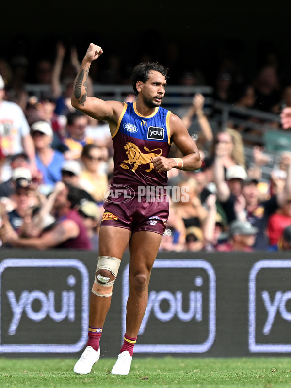 AFL 2025 Round 02 - Brisbane v West Coast - A-58039253