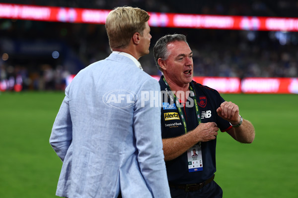 AFL 2025 Round 02 - North Melbourne v Melbourne - A-58039263
