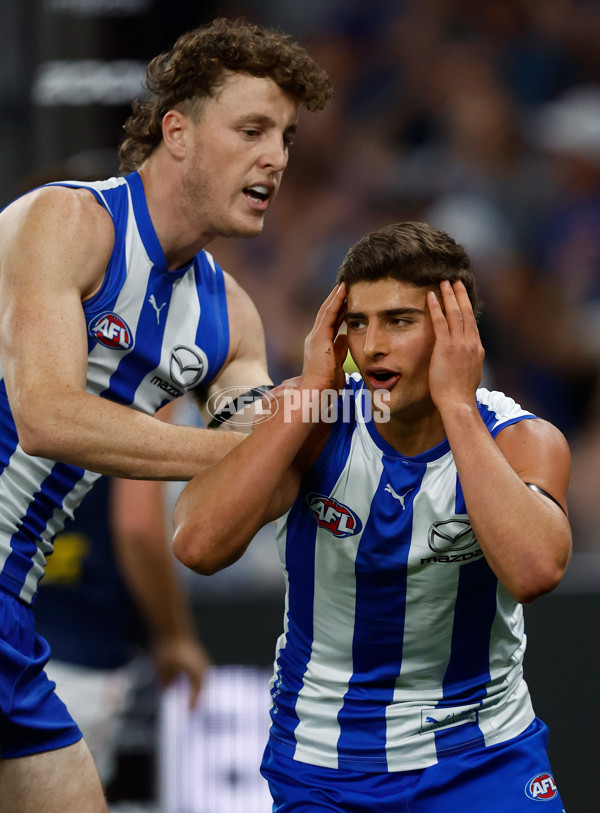 AFL 2025 Round 02 - North Melbourne v Melbourne - A-58039272