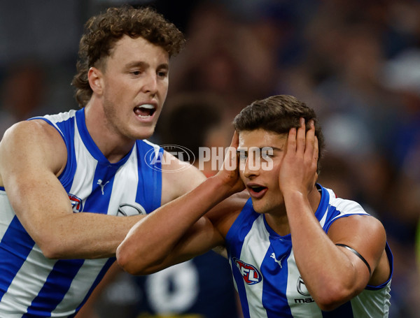 AFL 2025 Round 02 - North Melbourne v Melbourne - A-58039273