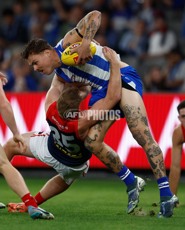 AFL 2025 Round 02 - North Melbourne v Melbourne - A-58039284