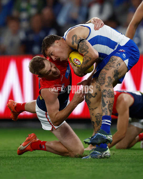 AFL 2025 Round 02 - North Melbourne v Melbourne - A-58039285