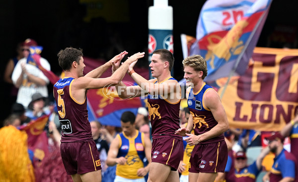 AFL 2025 Round 02 - Brisbane v West Coast - A-58039304