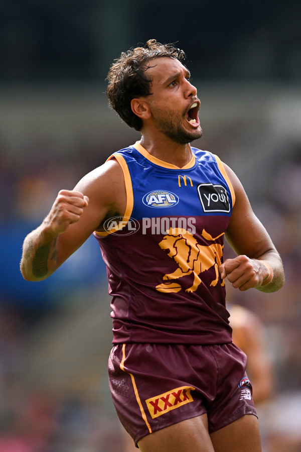 AFL 2025 Round 02 - Brisbane v West Coast - A-58039315