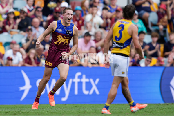 AFL 2025 Round 02 - Brisbane v West Coast - A-58039317