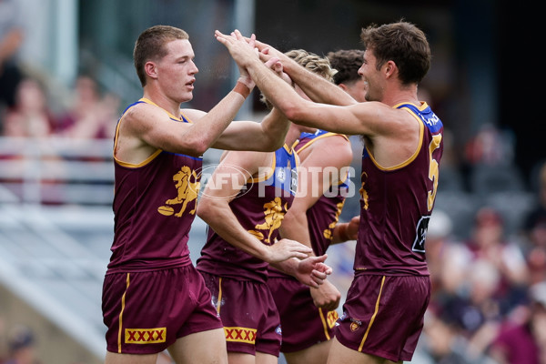 AFL 2025 Round 02 - Brisbane v West Coast - A-58039318