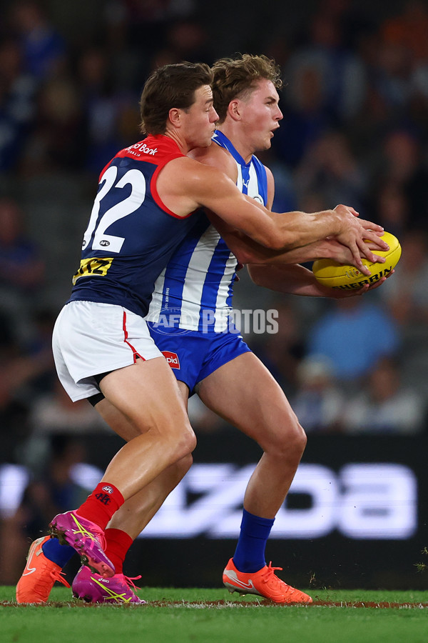 AFL 2025 Round 02 - North Melbourne v Melbourne - A-58039346