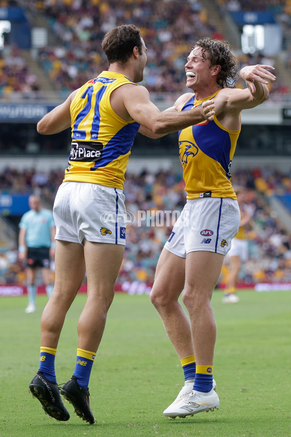 AFL 2025 Round 02 - Brisbane v West Coast - A-58040661