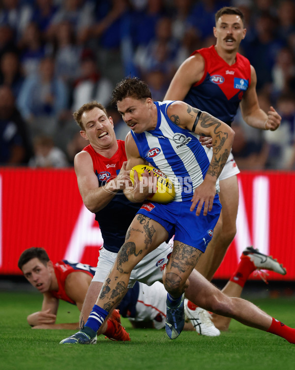 AFL 2025 Round 02 - North Melbourne v Melbourne - A-58040671