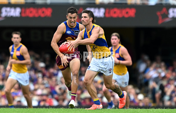AFL 2025 Round 02 - Brisbane v West Coast - A-58040704