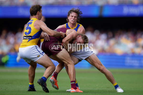 AFL 2025 Round 02 - Brisbane v West Coast - A-58040718