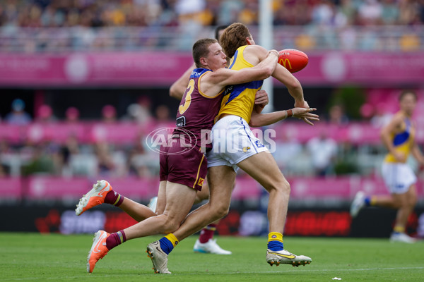 AFL 2025 Round 02 - Brisbane v West Coast - A-58040719