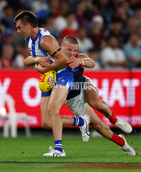 AFL 2025 Round 02 - North Melbourne v Melbourne - A-58040747