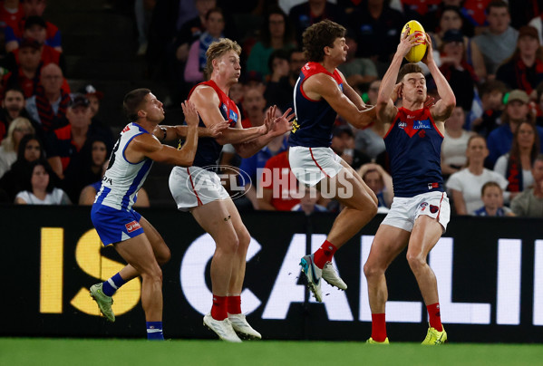 AFL 2025 Round 02 - North Melbourne v Melbourne - A-58040755