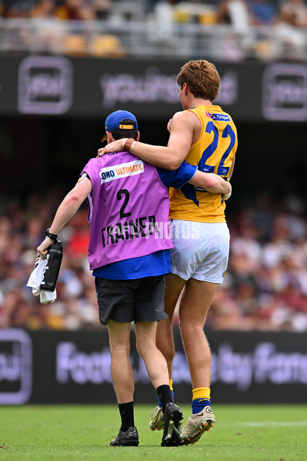 AFL 2025 Round 02 - Brisbane v West Coast - A-58042383
