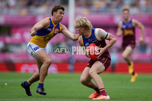 AFL 2025 Round 02 - Brisbane v West Coast - A-58042405