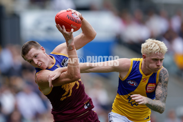 AFL 2025 Round 02 - Brisbane v West Coast - A-58042407