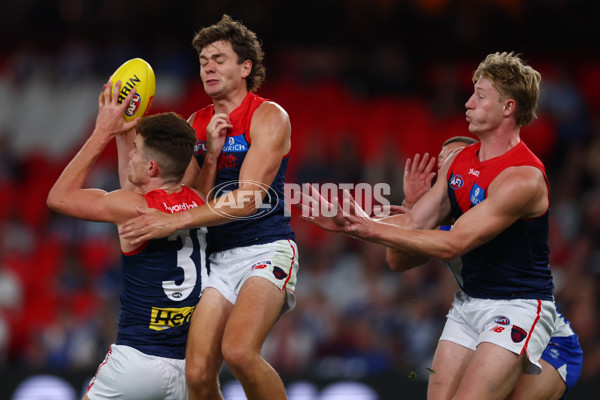AFL 2025 Round 02 - North Melbourne v Melbourne - A-58042438