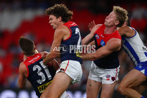 AFL 2025 Round 02 - North Melbourne v Melbourne - A-58042442