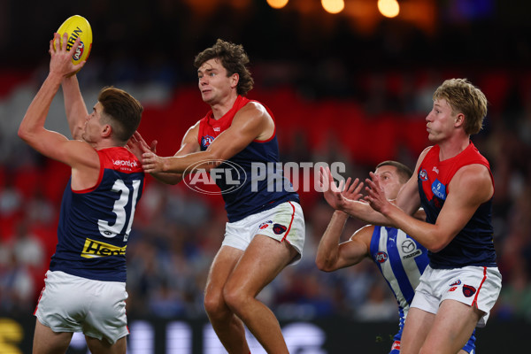 AFL 2025 Round 02 - North Melbourne v Melbourne - A-58042443