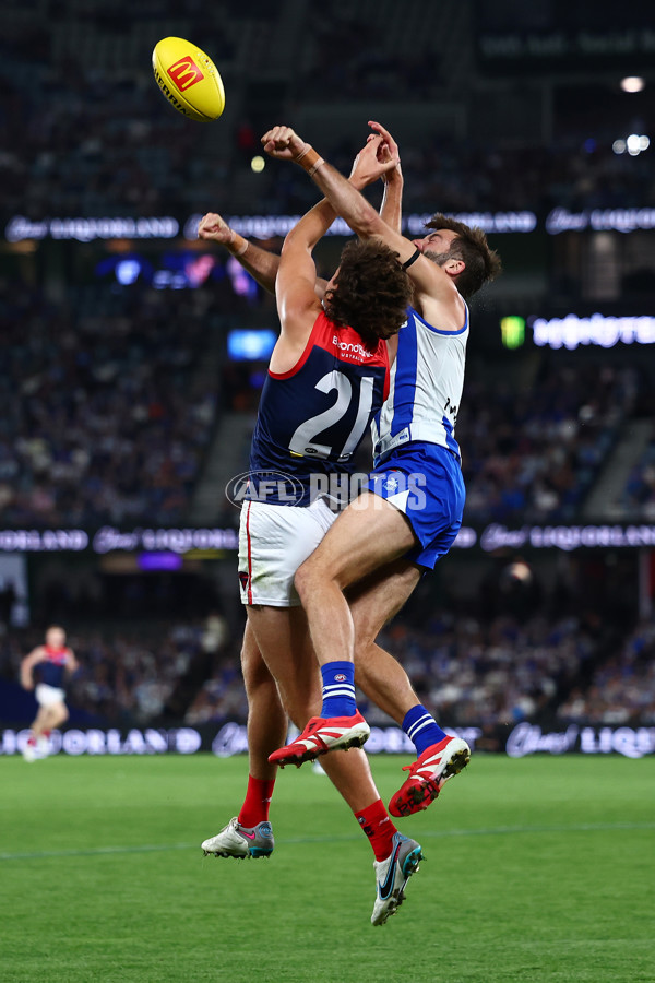 AFL 2025 Round 02 - North Melbourne v Melbourne - A-58042468
