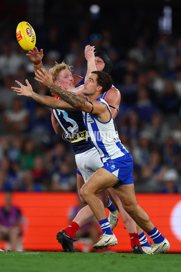 AFL 2025 Round 02 - North Melbourne v Melbourne - A-58042469