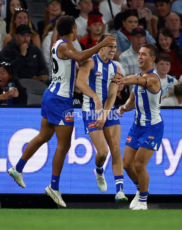 AFL 2025 Round 02 - North Melbourne v Melbourne - A-58042473