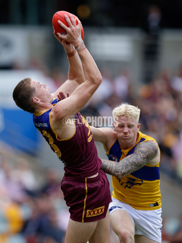 AFL 2025 Round 02 - Brisbane v West Coast - A-58043186