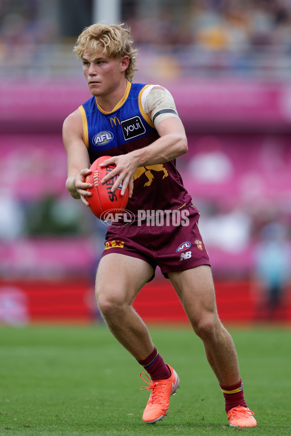 AFL 2025 Round 02 - Brisbane v West Coast - A-58043193
